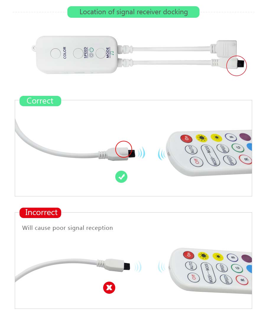 bluetooth led lights wireless