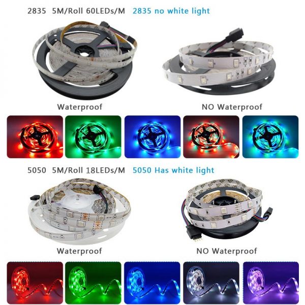 color changing led strip lights 50ft