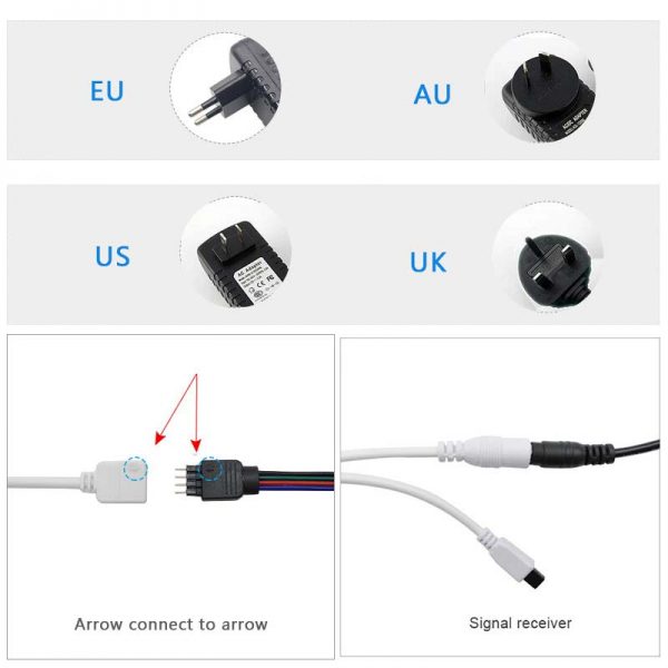 led strip light signal receiver