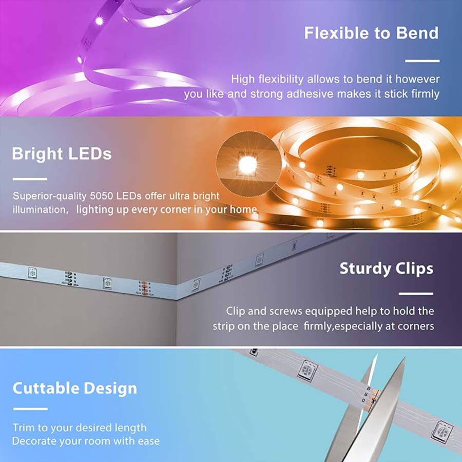 led strip lights flexible