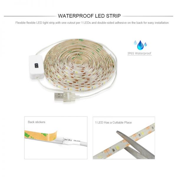 led motion sensor waterproof light strip