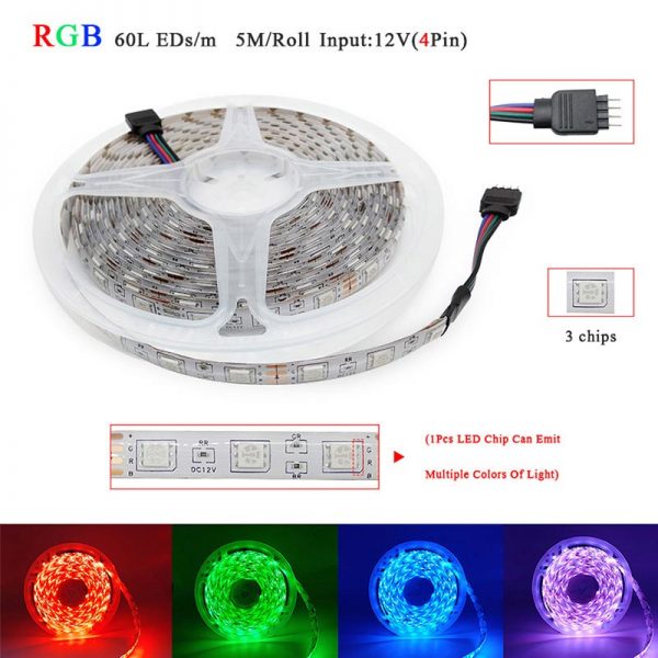 rgbw led strip lights 20m