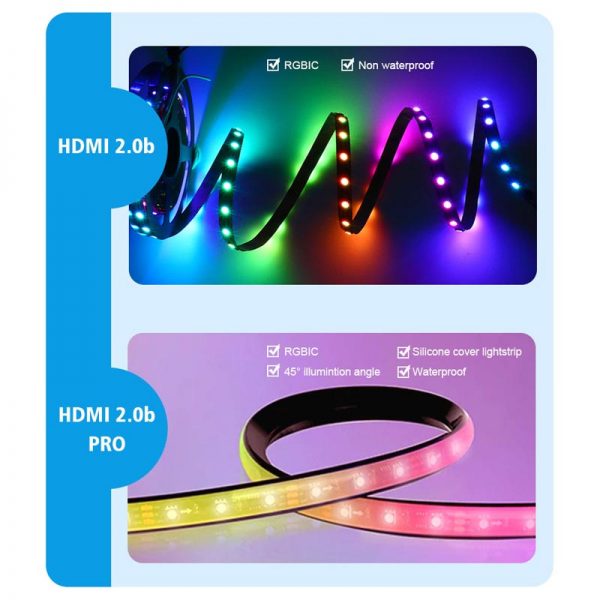 smart led strip lights waterproof