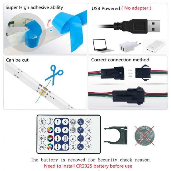 cuttable rgbic led strip