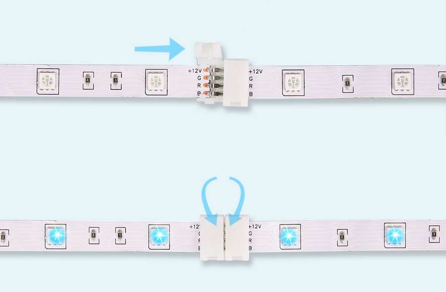 led light connectors