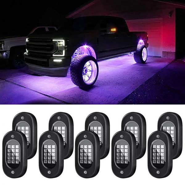 rock lights for trucks white